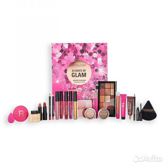 Адвент-календарь Makeup Revolution 24 Days of Glam