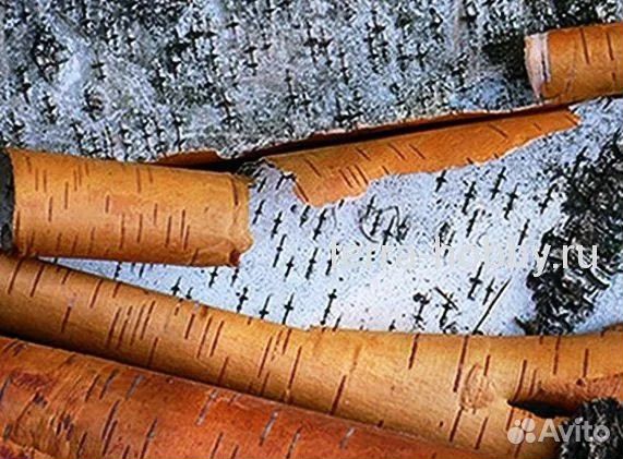 Береста в мешках