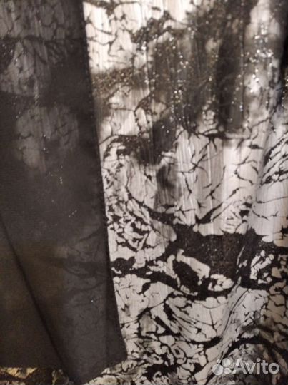 Нарядное платье с накидкой из шифона