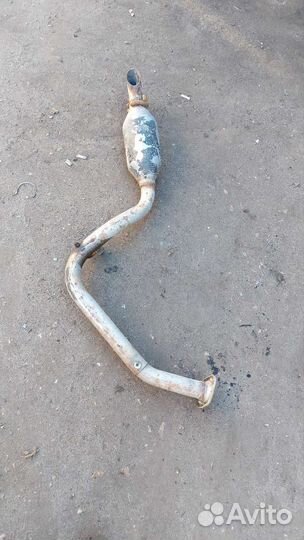 Глушитель задняя часть. Geely Emgrand X7. Двиг.2.4