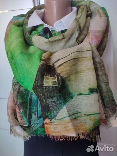 Павловопосадские палантины новые