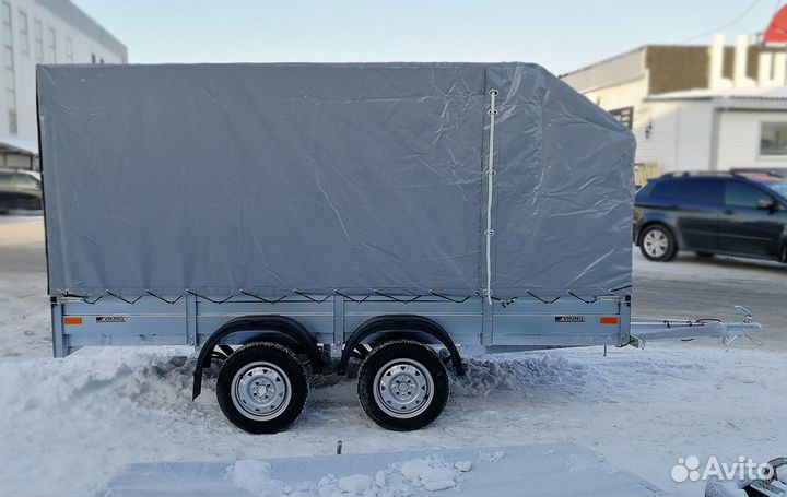 Прицеп 2-осный Викинг 3.5*1.5 R13, самосвал с