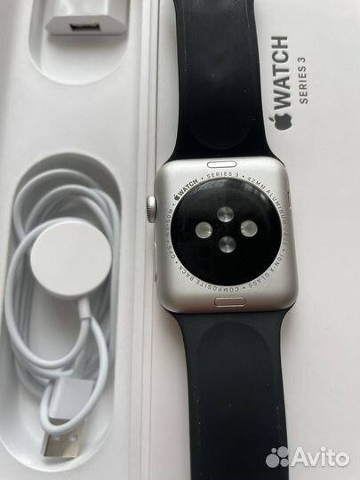 Часы apple watch 3 42mm akb 90%