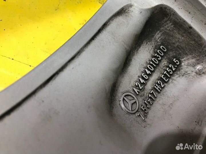 Диск Mercedes B-Class W246