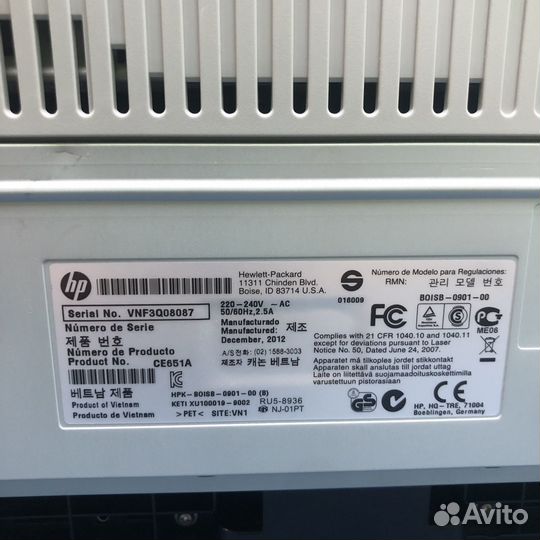 Принтер HP Laser Jet P1102 черно-белый