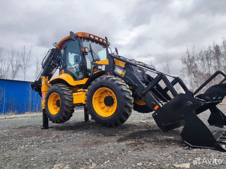 Экскаватор-погрузчик Shanmon 388H, 2024