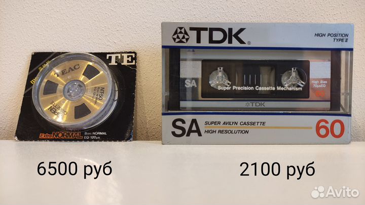 Аудио кассеты Teac Denon TDK