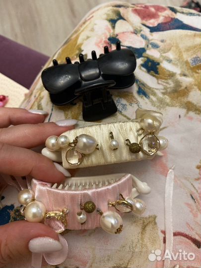 Заколка, краб, невидимки, шпильки для волос