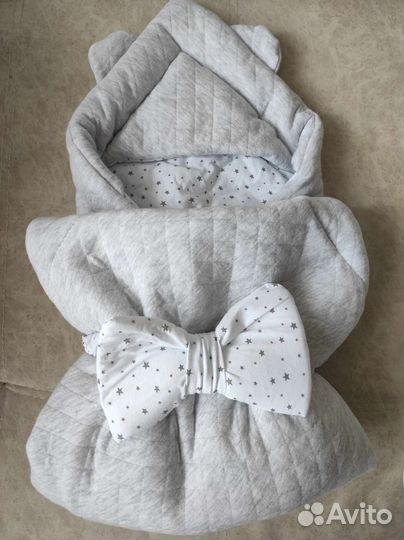 Конверт на выписку для мальчика летний