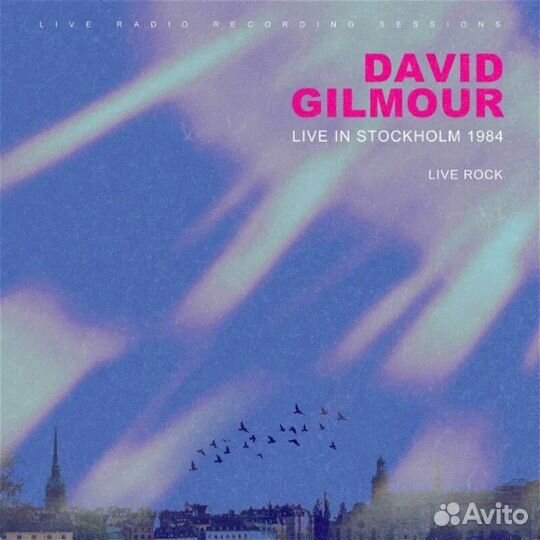 Виниловая пластинка gilmour david - live IN stockh
