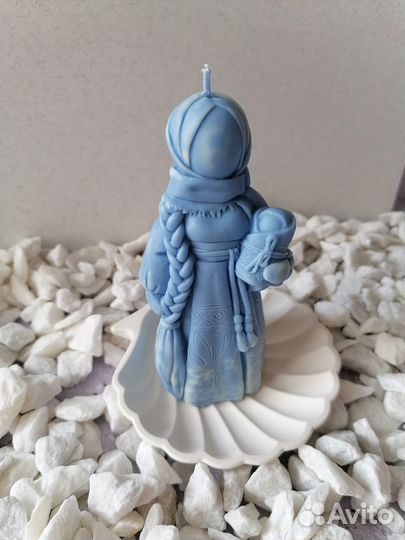 Свеча из пчелиного воска берегиня мама