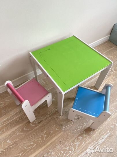 Haba стол и стулья детские