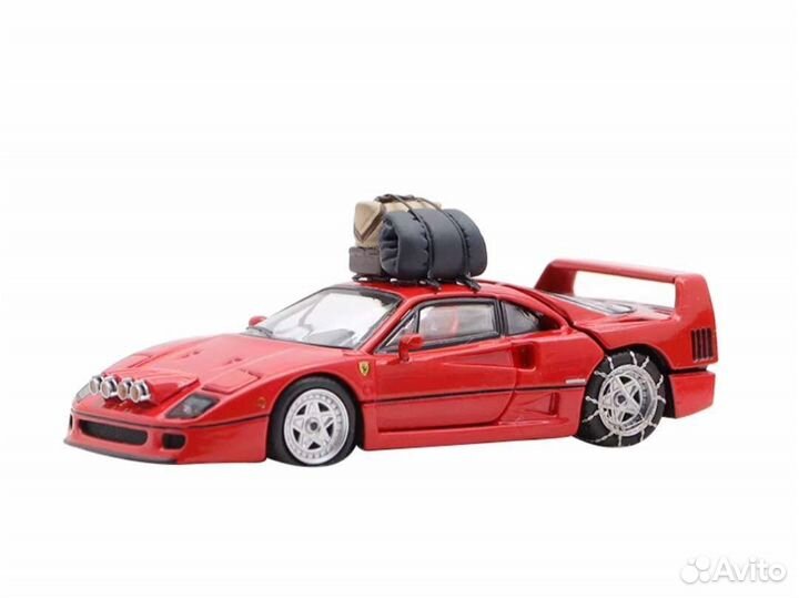 Ferrari F40 PGM DeLuxe. 1:64. Ограниченный выпуск
