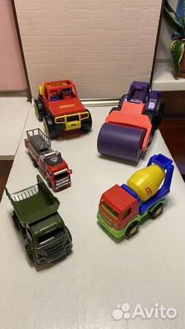 Набор машинок для мальчика. Спецтехника