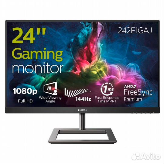 Новый Игровой монитор Phillips 24д 144Герц
