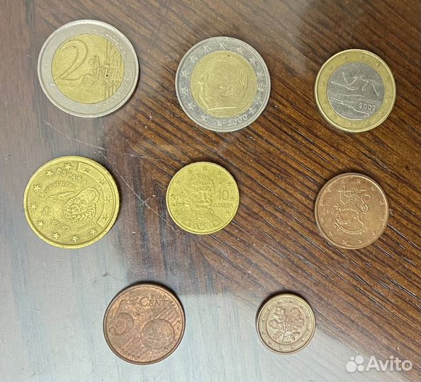 Продам монеты евро и евроценты