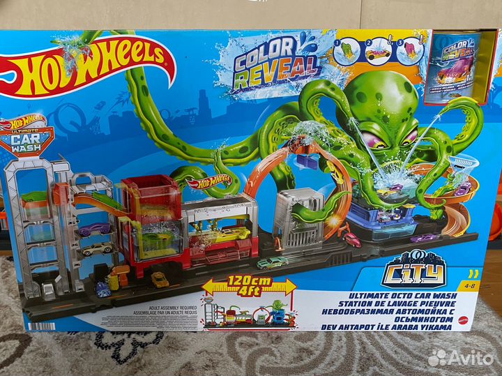 Hot wheels осьминог