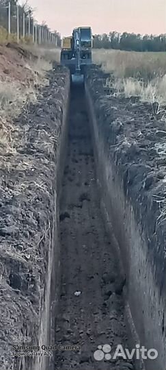 Услуги экскаватора