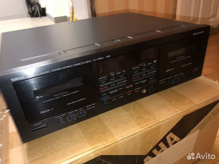 Топ 2-х кассетник Yamaha KX-W952 капсула времени