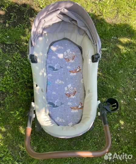 Двухсторонние простынки в люльку Stokke Trailz