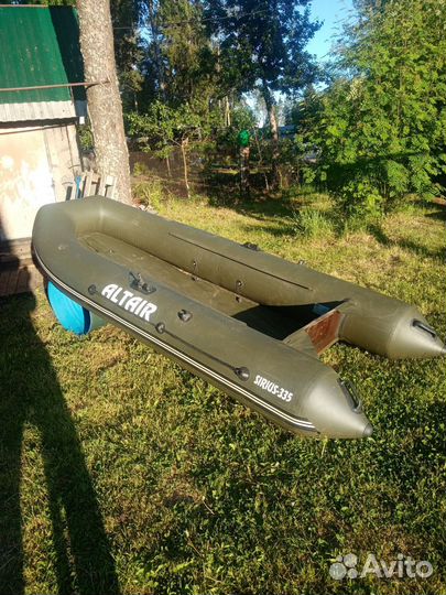 Надувная лодка пвх под мотор бу