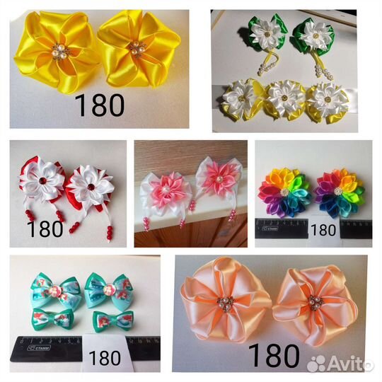 Бантики на резинке