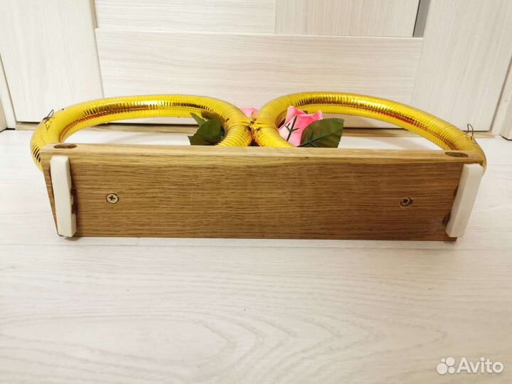 Кольца свадьба украшение на машину