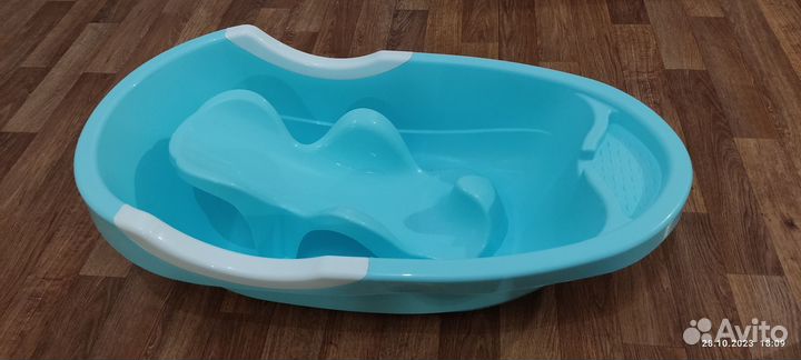Ванночка детская с горкой и стульчиком