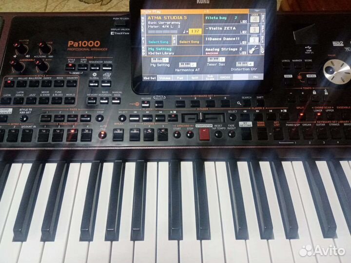 Синтезатор korg PA 1000