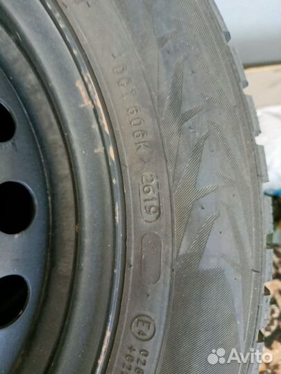R15 Nokian Tyres Nordman 7 185/65, PCD 4x100 DIA 54.1