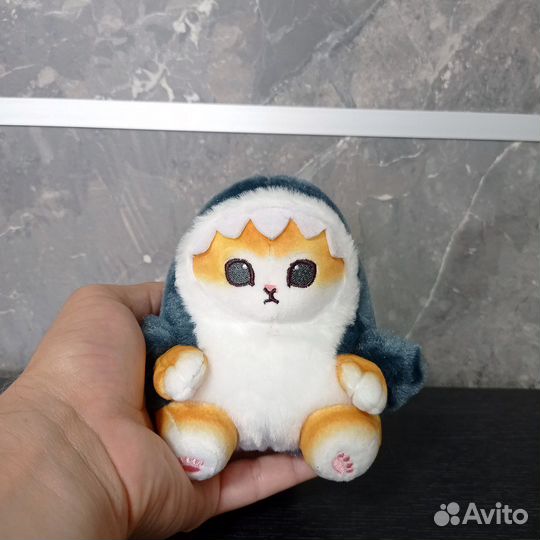 Мягкая игрушка кот Акула
