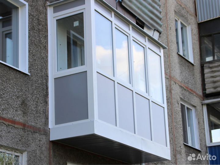 Остекление балконов и лоджий