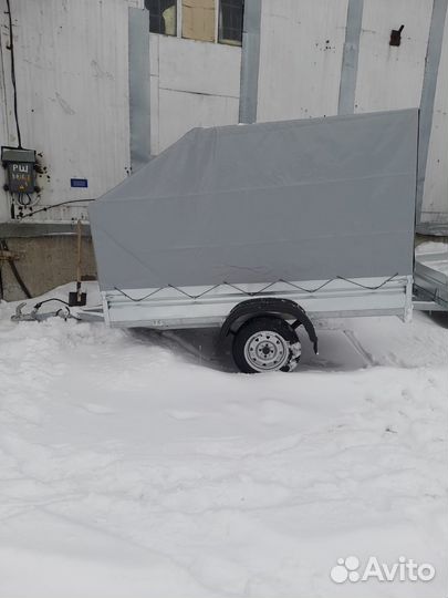 Прицеп легковой 2.5 х 1.25 С тентом в комплекте