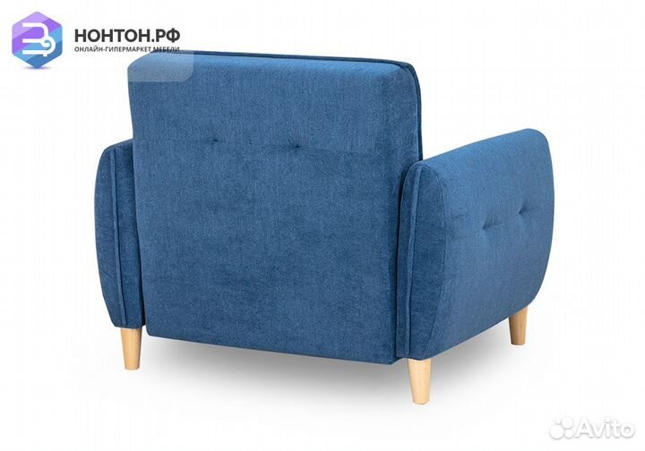 Кресло еврокнижка Анита синее