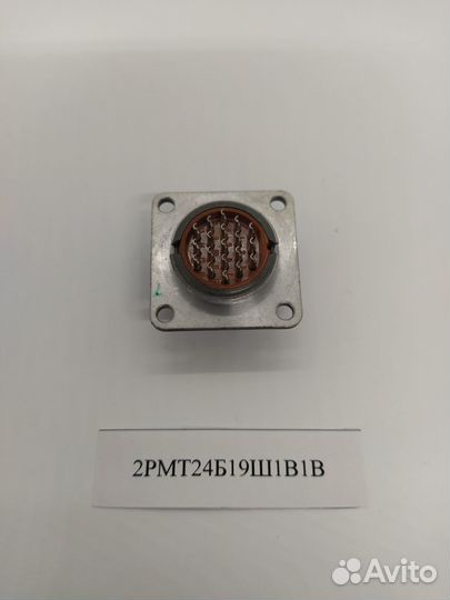 Разъем соединитель 2рмт24Б19Ш1В1В