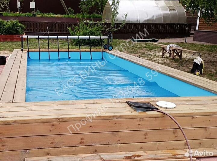 Чаша для бассейна полипропиленовая 5,7х2,8