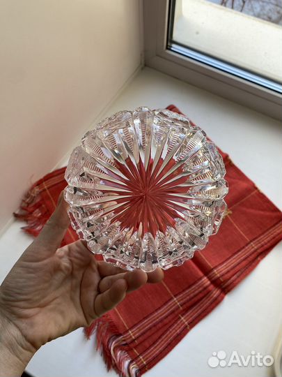 Салатник хрусталь