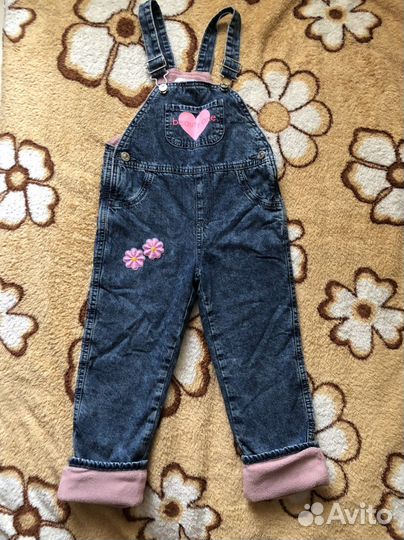 Джинсовый комбинезон