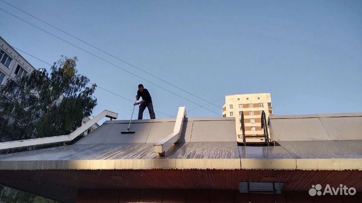 Мойка окон и фасада. Клининг