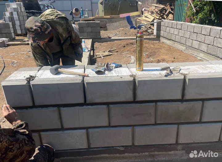 Домокомплект из теплоблоков 120м2 Цена за блоки