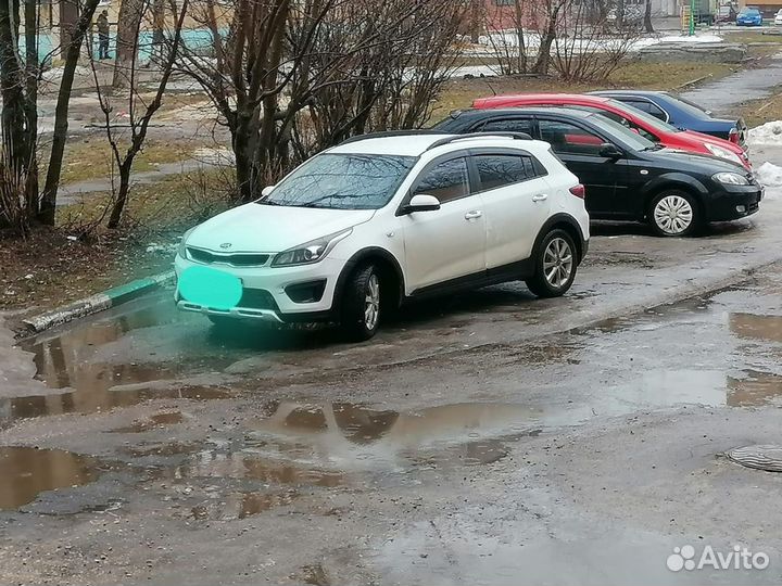 Kia Rio X-Line 1.4 AT, 2018, 220 000 км