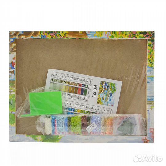 Алмазная мозаика 40x50 Полёт воздушных шаров над п