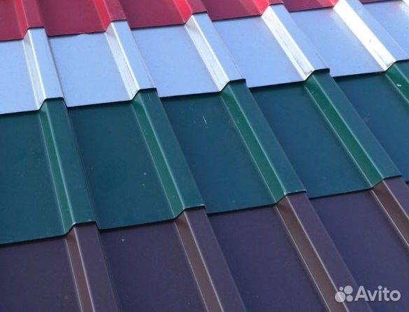 Профнастил от производителя - профлист цинк/краска