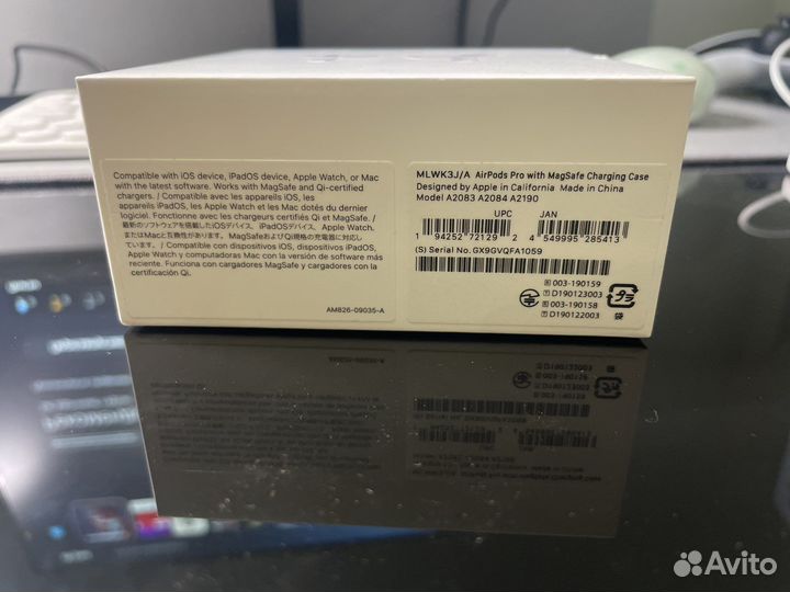 Наушники apple airpods pro