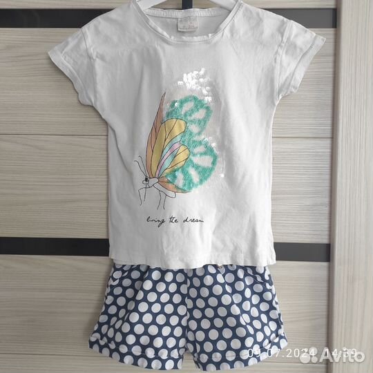 Пакет вещей 92-98 на девочку