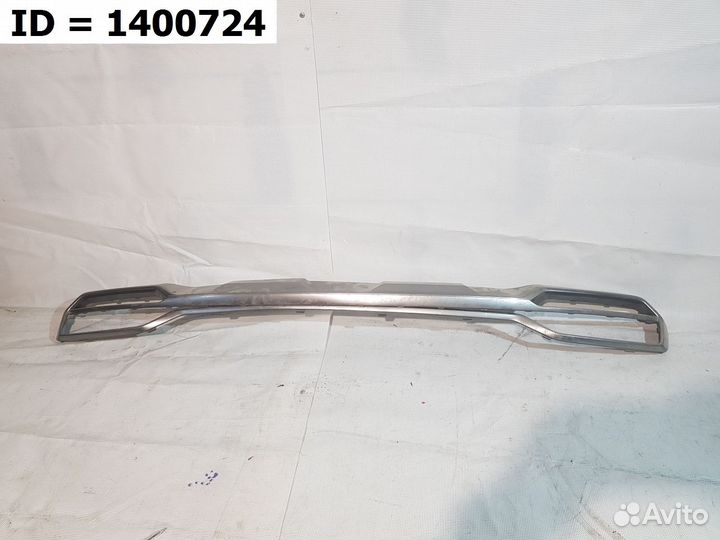 Накладка заднего бампера хром Kia Sorento