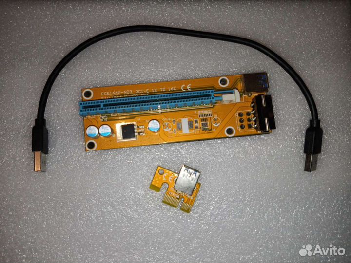 Райзер riser pci-e VER006 USB 3.0