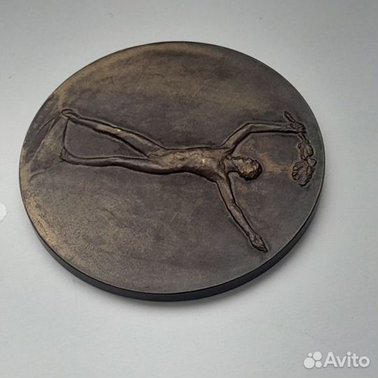 Медаль СССР Профсоюзы Чехословакии