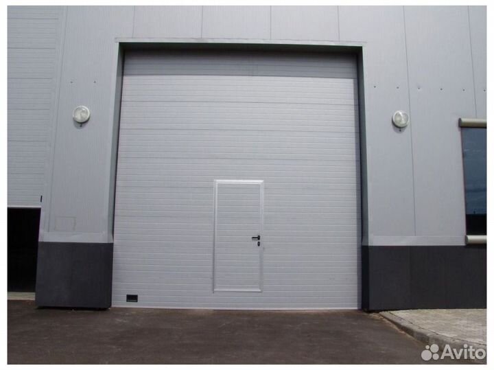 Секционные гаражные ворота
