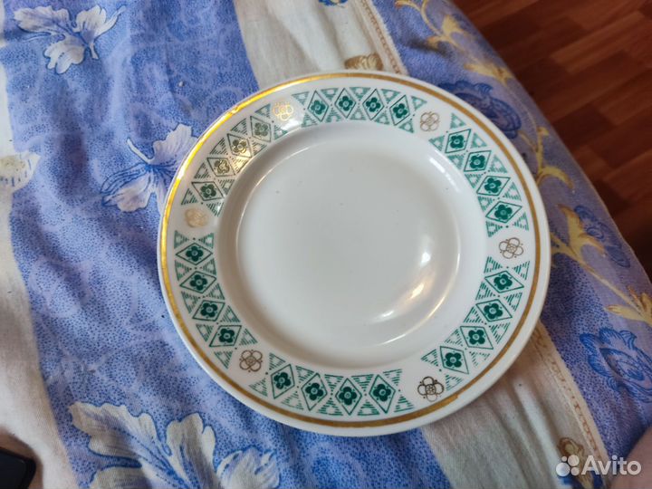 Винтажная тарелка Вербилки